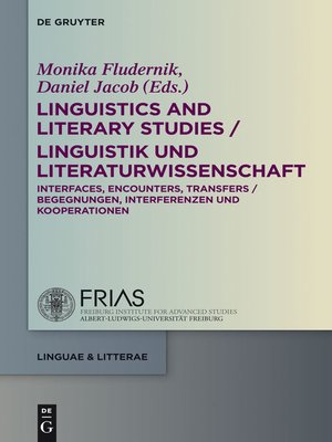 cover image of Linguistics and Literary Studies / Linguistik und Literaturwissenschaft
